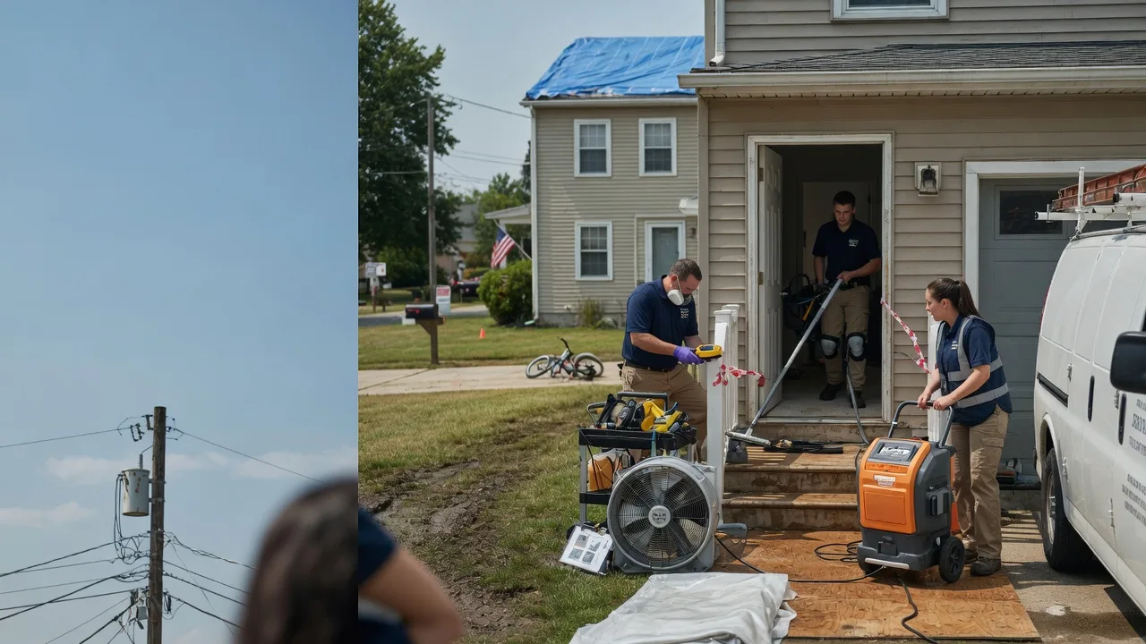 Water Damage Repair in Peru, IA near me